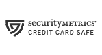 SecurityMetrics card safe certification logo